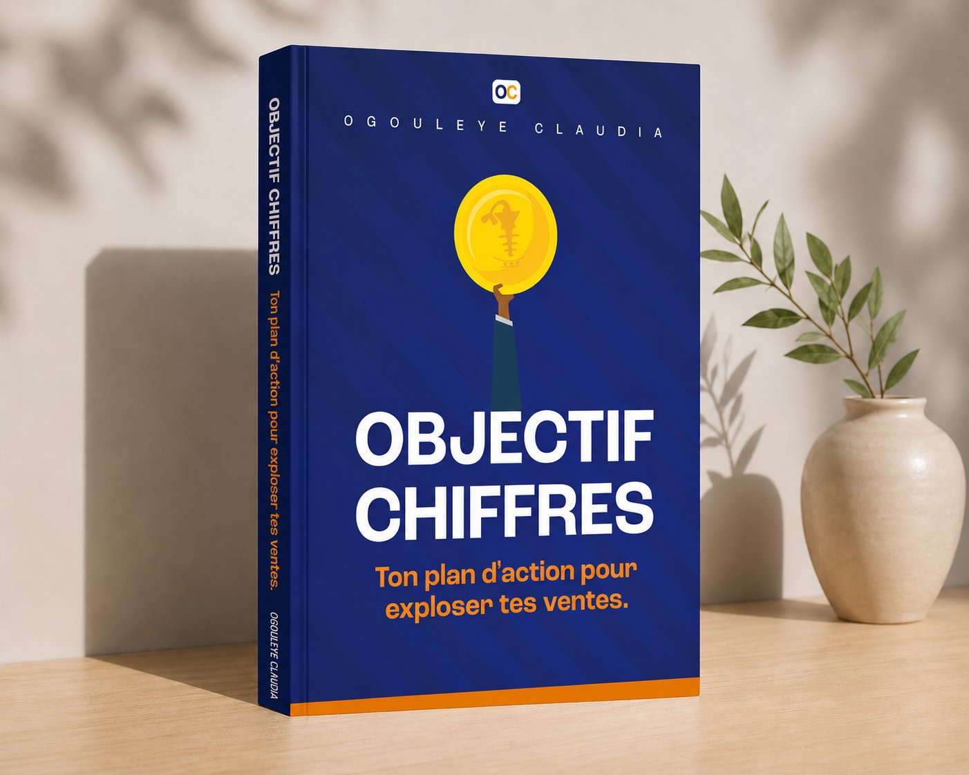 Objectif Chiffres, le livre de Claudia Ogouleye
